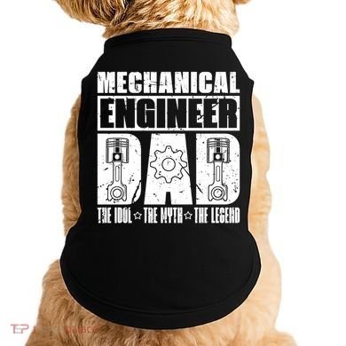 Mechanical Engineer Dad The Engineering Mechanical Engineer Gift Doggie Tank