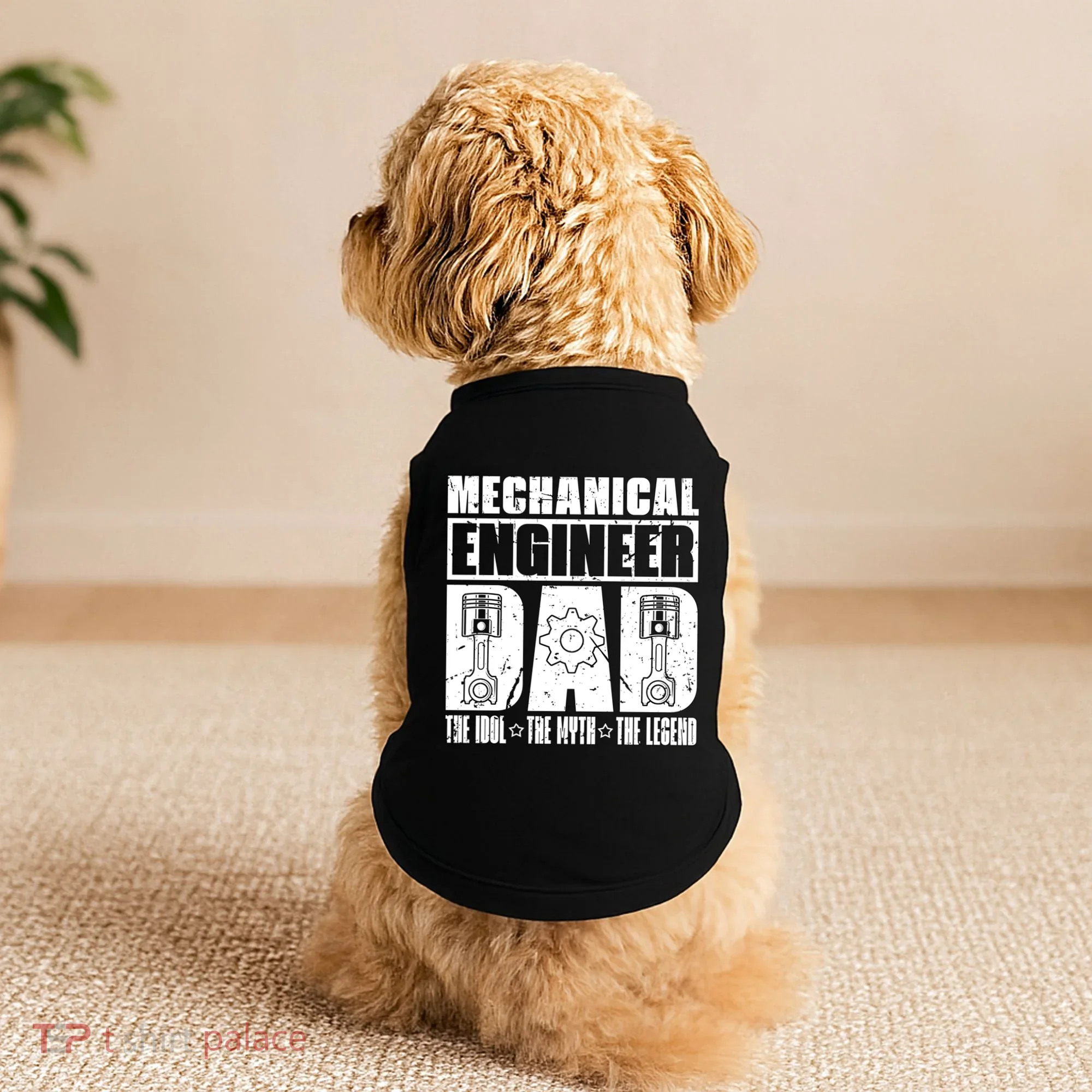 Mechanical Engineer Dad The Engineering Mechanical Engineer Gift Doggie Tank