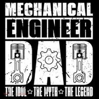 Mechanical Engineer Dad The Engineering Mechanical Engineer Gift Backpack thumb 2