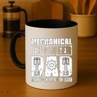 Mechanical Engineer Dad The Engineering Mechanical Engineer Gift Coffee Mug thumb 4