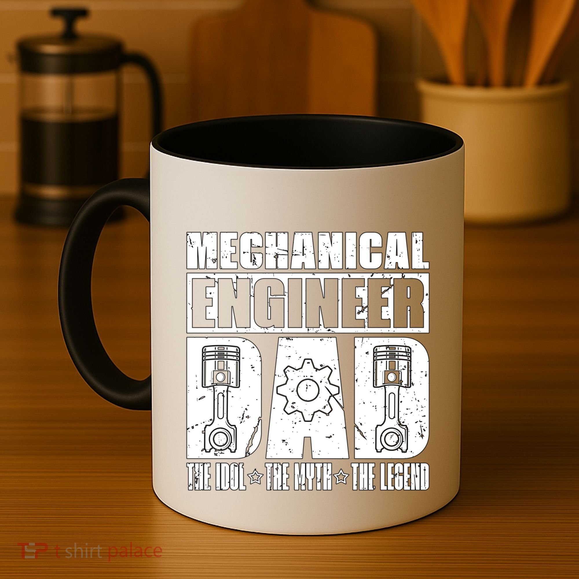 Mechanical Engineer Dad The Engineering Mechanical Engineer Gift Coffee Mug