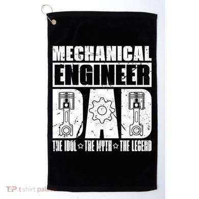 Mechanical Engineer Dad The Engineering Mechanical Engineer Gift Golf Towel
