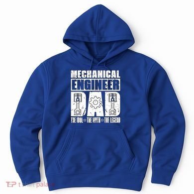 Mechanical Engineer Dad The Engineering Mechanical Engineer Gift Hoodie