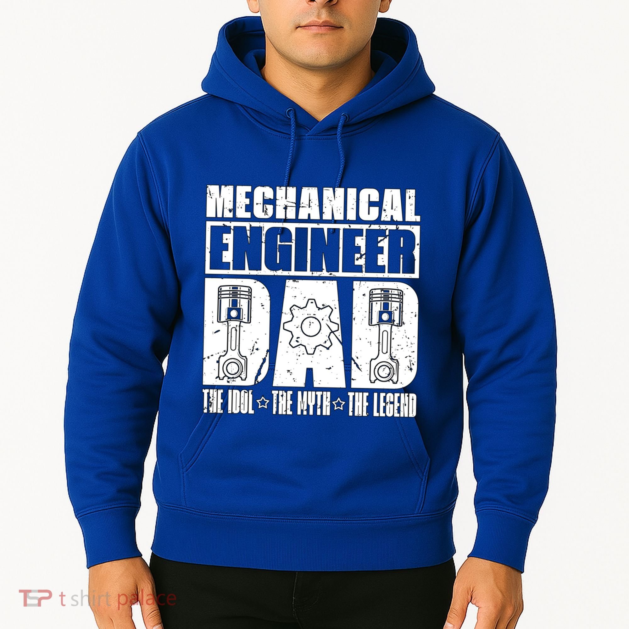 Mechanical Engineer Dad The Engineering Mechanical Engineer Gift Hoodie