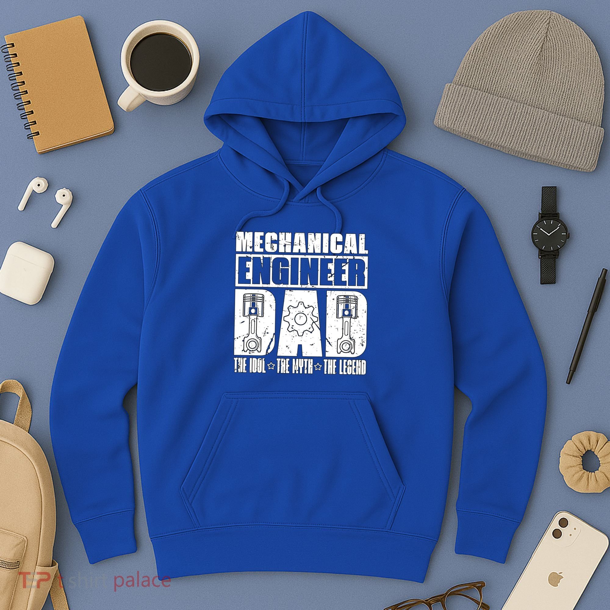 Mechanical Engineer Dad The Engineering Mechanical Engineer Gift Hoodie