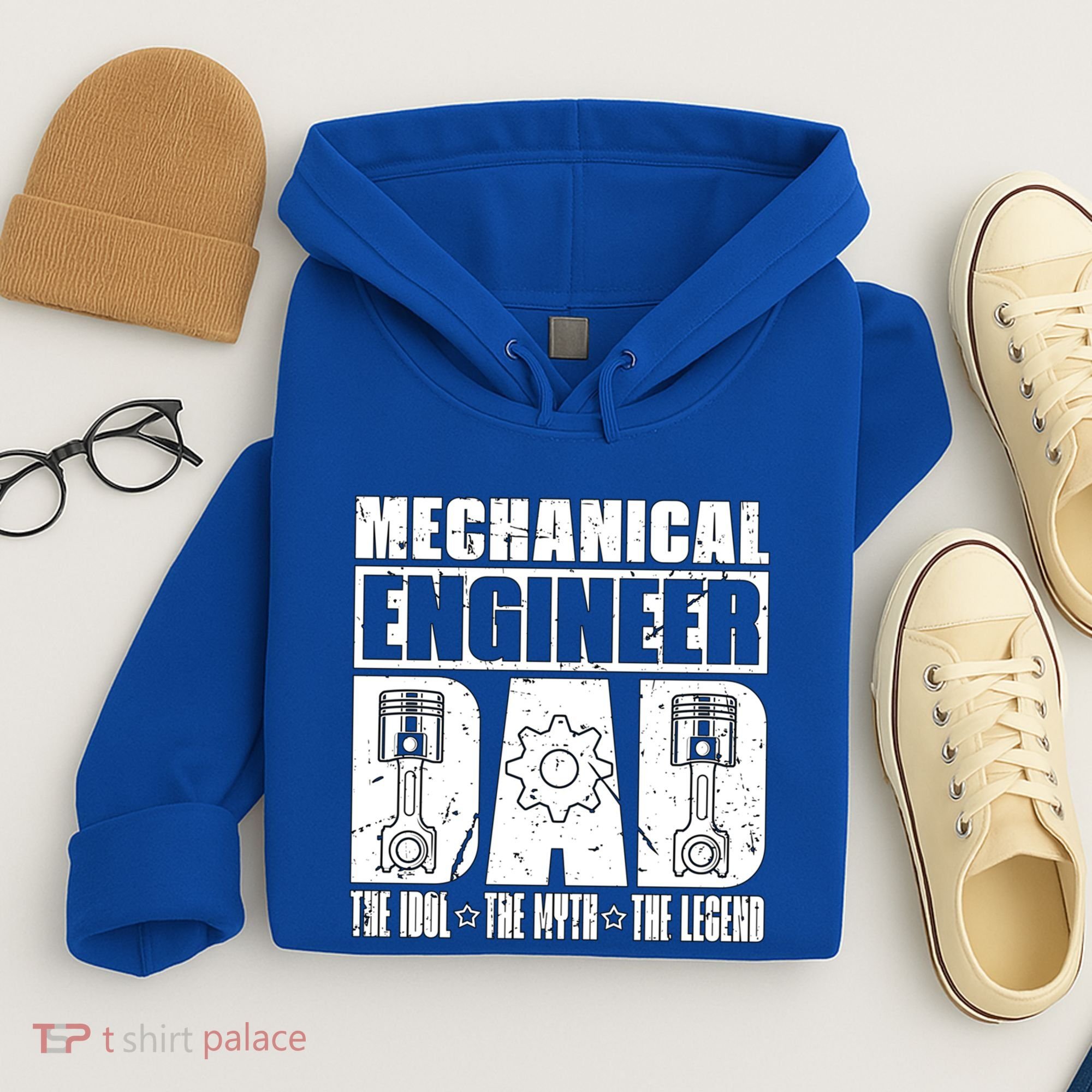Mechanical Engineer Dad The Engineering Mechanical Engineer Gift Hoodie