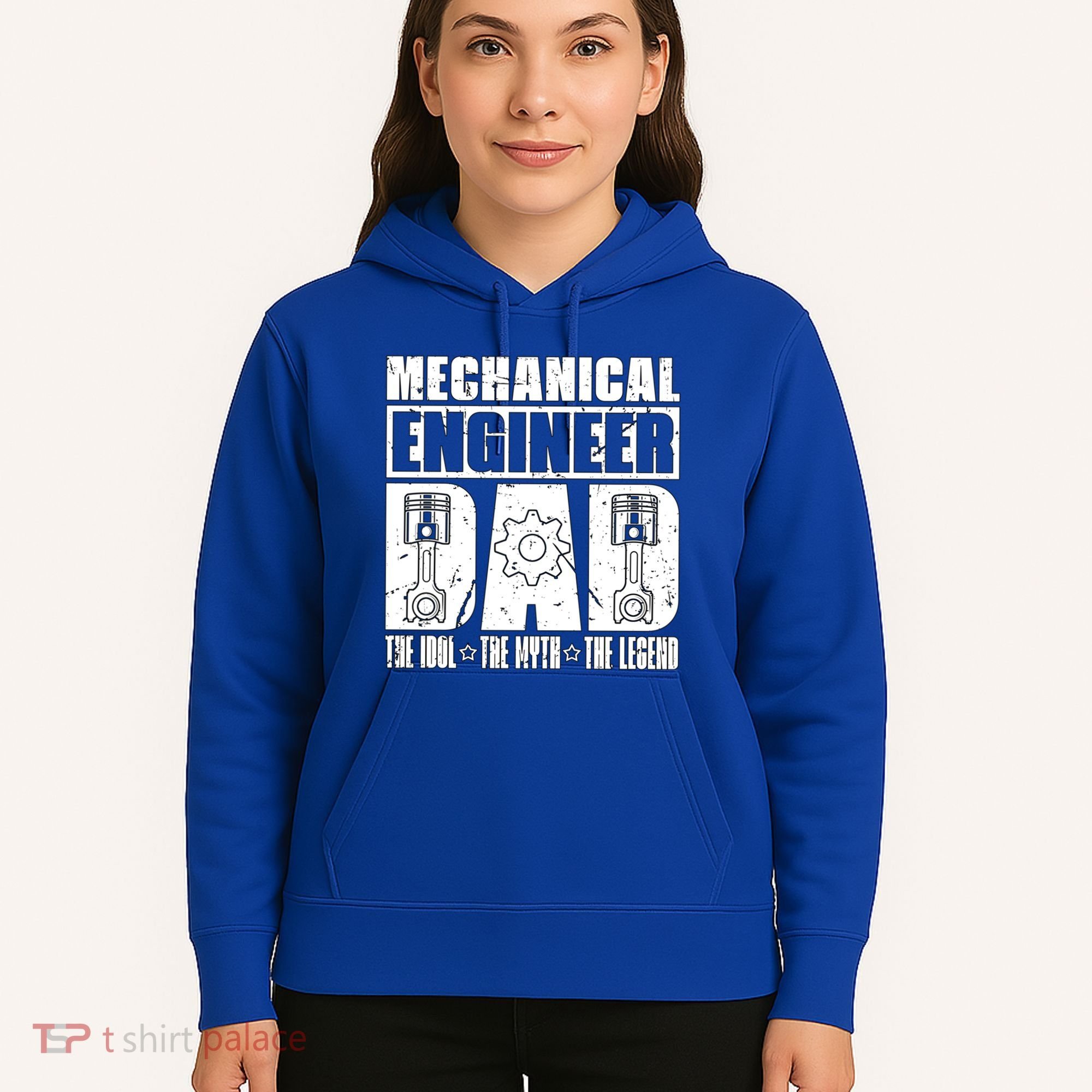 Mechanical Engineer Dad The Engineering Mechanical Engineer Gift Hoodie