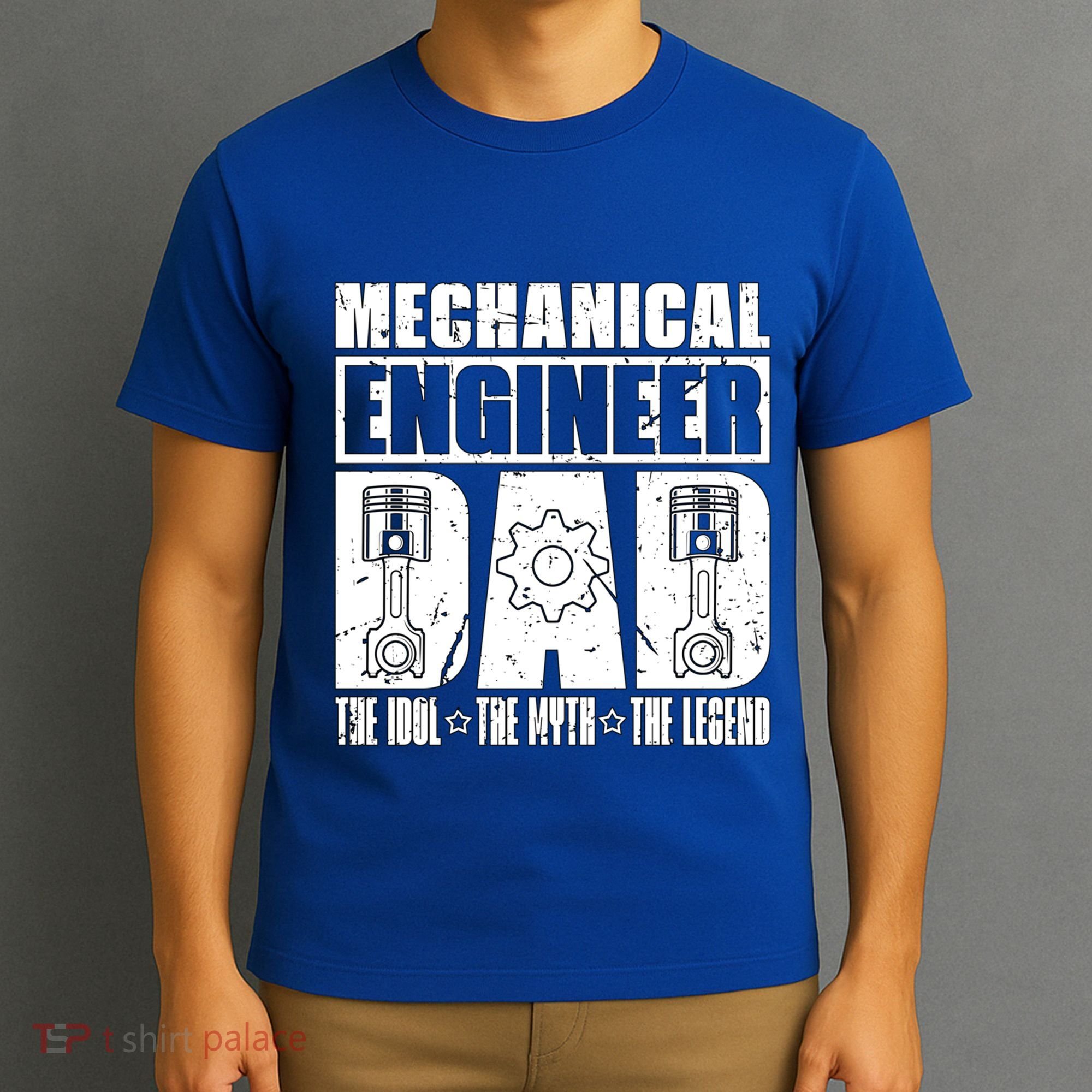 Mechanical Engineer Dad The Engineering Mechanical Engineer Gift T-Shirt