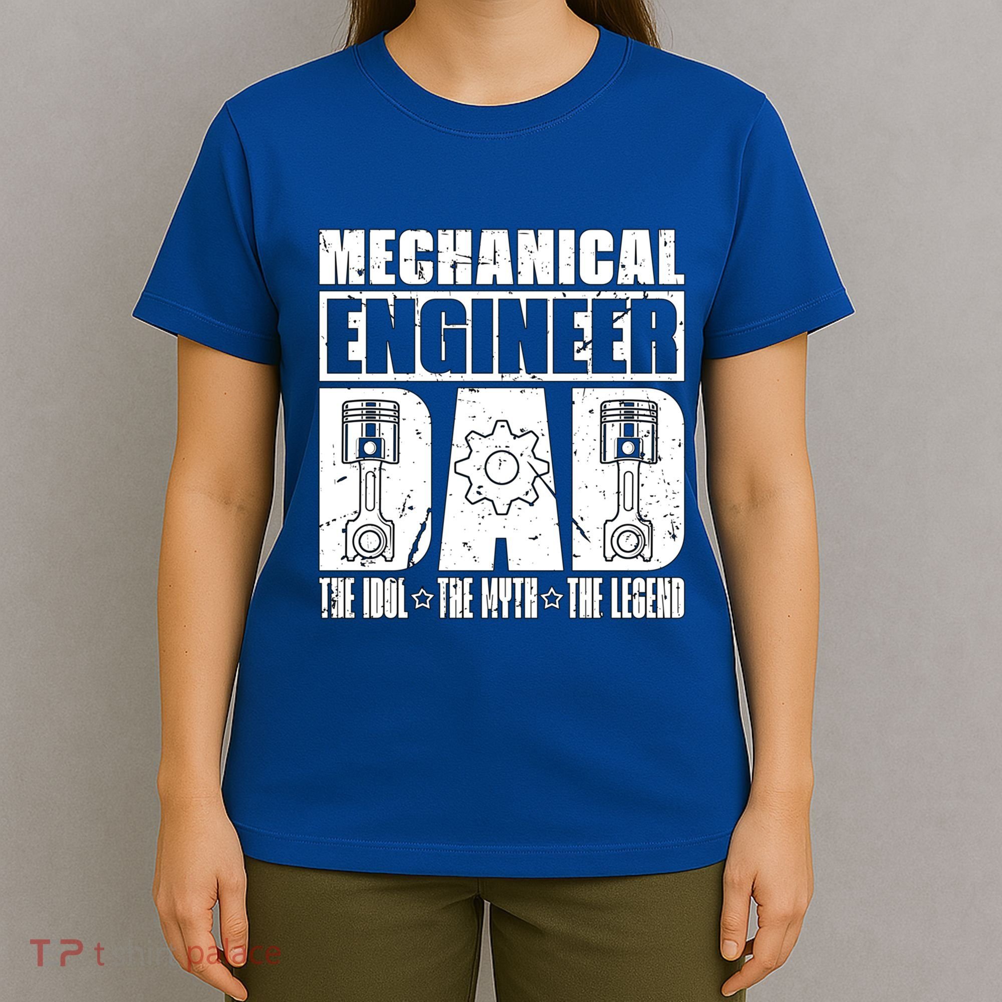 Mechanical Engineer Dad The Engineering Mechanical Engineer Gift T-Shirt