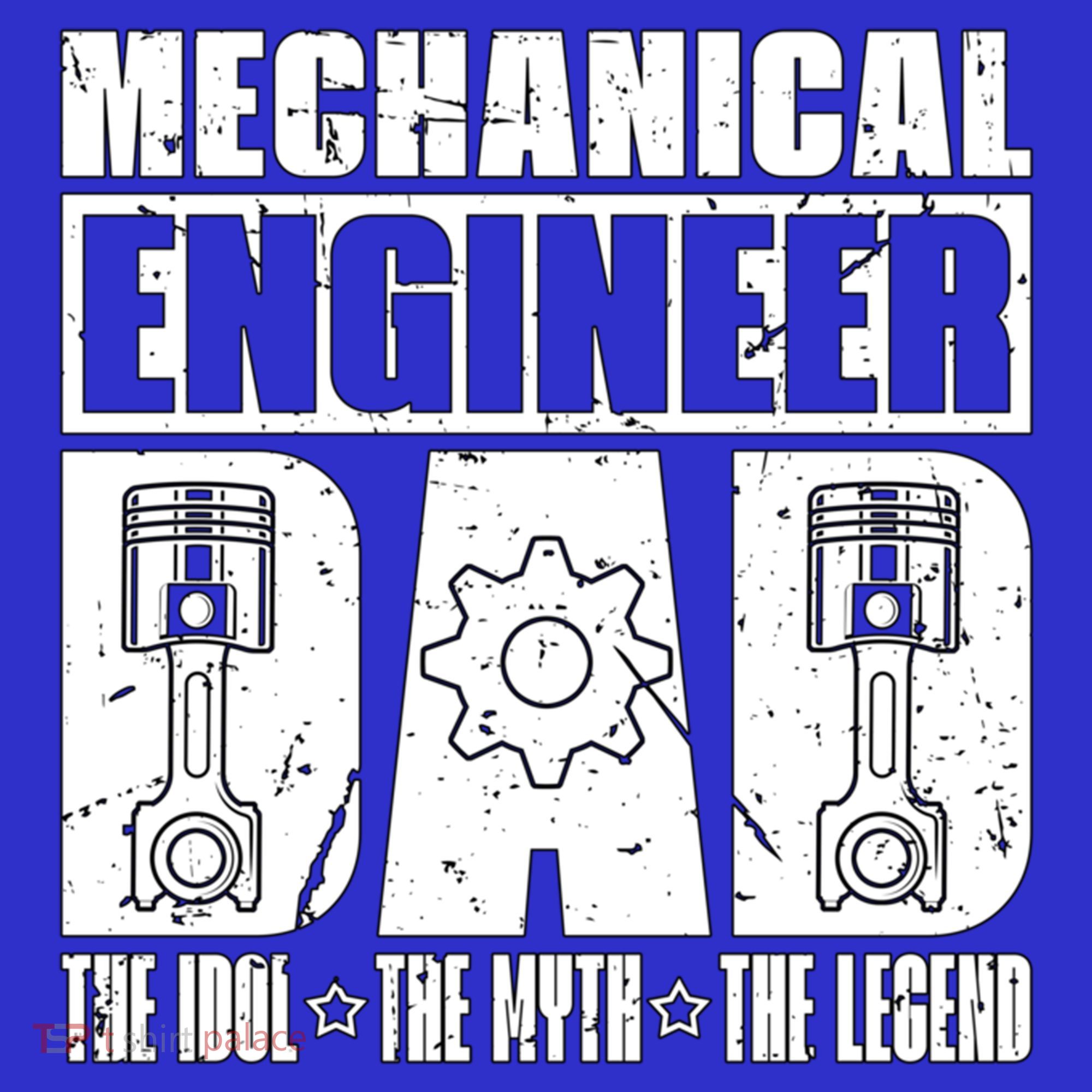Mechanical Engineer Dad The Engineering Mechanical Engineer Gift Coaster