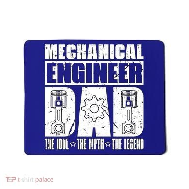 Mechanical Engineer Dad The Engineering Mechanical Engineer Gift Mousepad