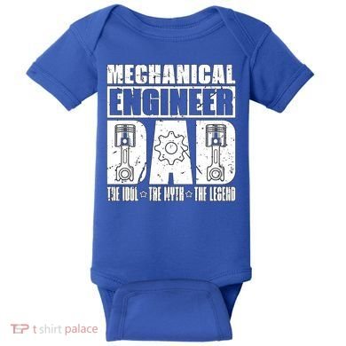 Mechanical Engineer Dad The Engineering Mechanical Engineer Gift Baby Bodysuit