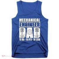 Mechanical Engineer Dad The Engineering Mechanical Engineer Gift Tank Top thumb 0