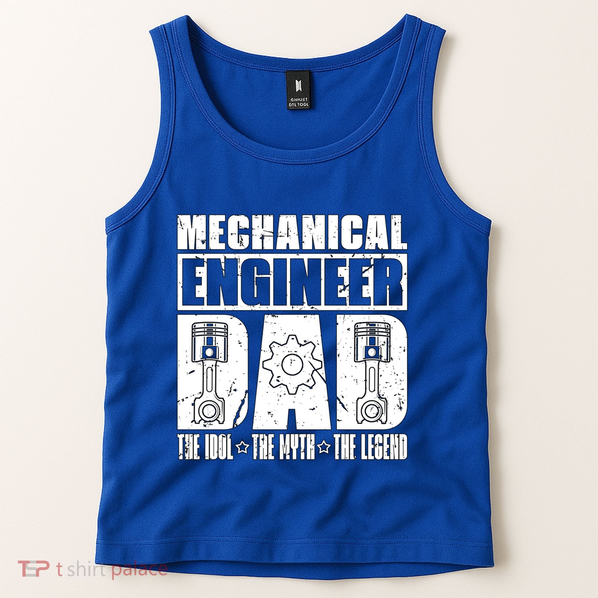 Mechanical Engineer Dad The Engineering Mechanical Engineer Gift Tank Top