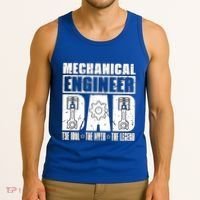 Mechanical Engineer Dad The Engineering Mechanical Engineer Gift Tank Top thumb 3