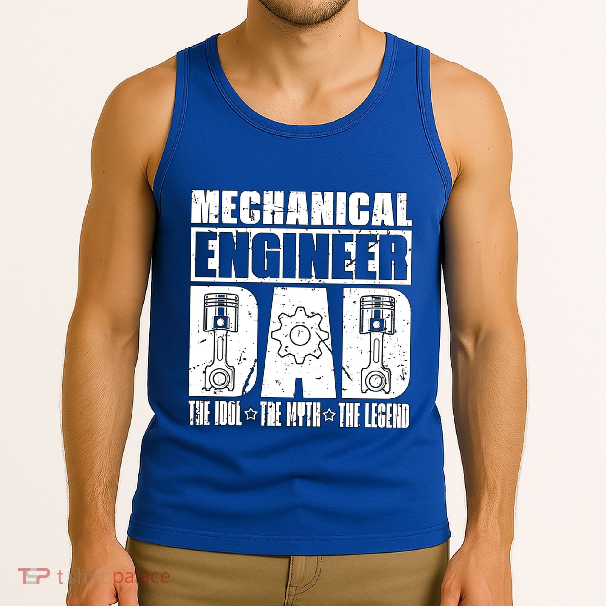 Mechanical Engineer Dad The Engineering Mechanical Engineer Gift Tank Top