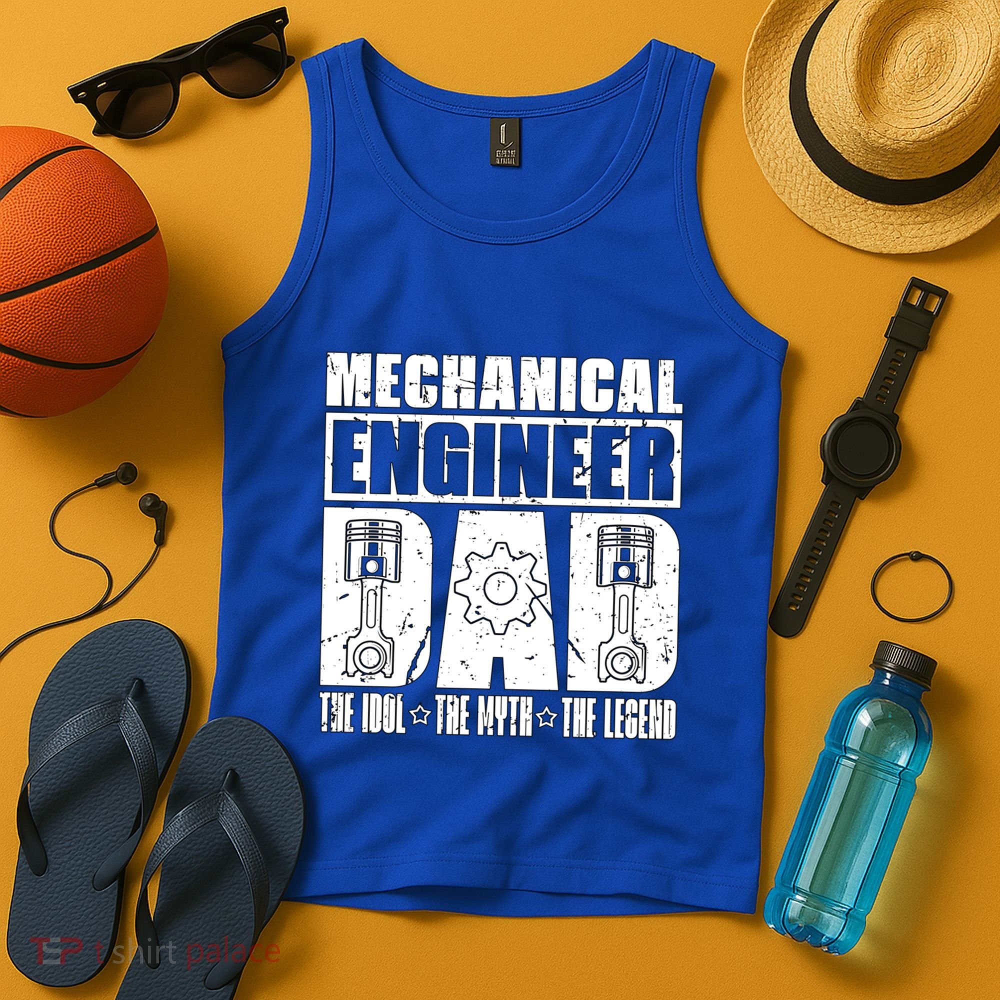 Mechanical Engineer Dad The Engineering Mechanical Engineer Gift Tank Top