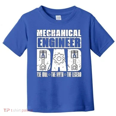 Mechanical Engineer Dad The Engineering Mechanical Engineer Gift Toddler T-Shirt