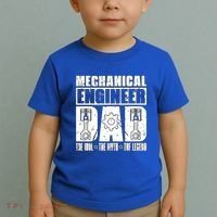 Mechanical Engineer Dad The Engineering Mechanical Engineer Gift Toddler T-Shirt thumb 2