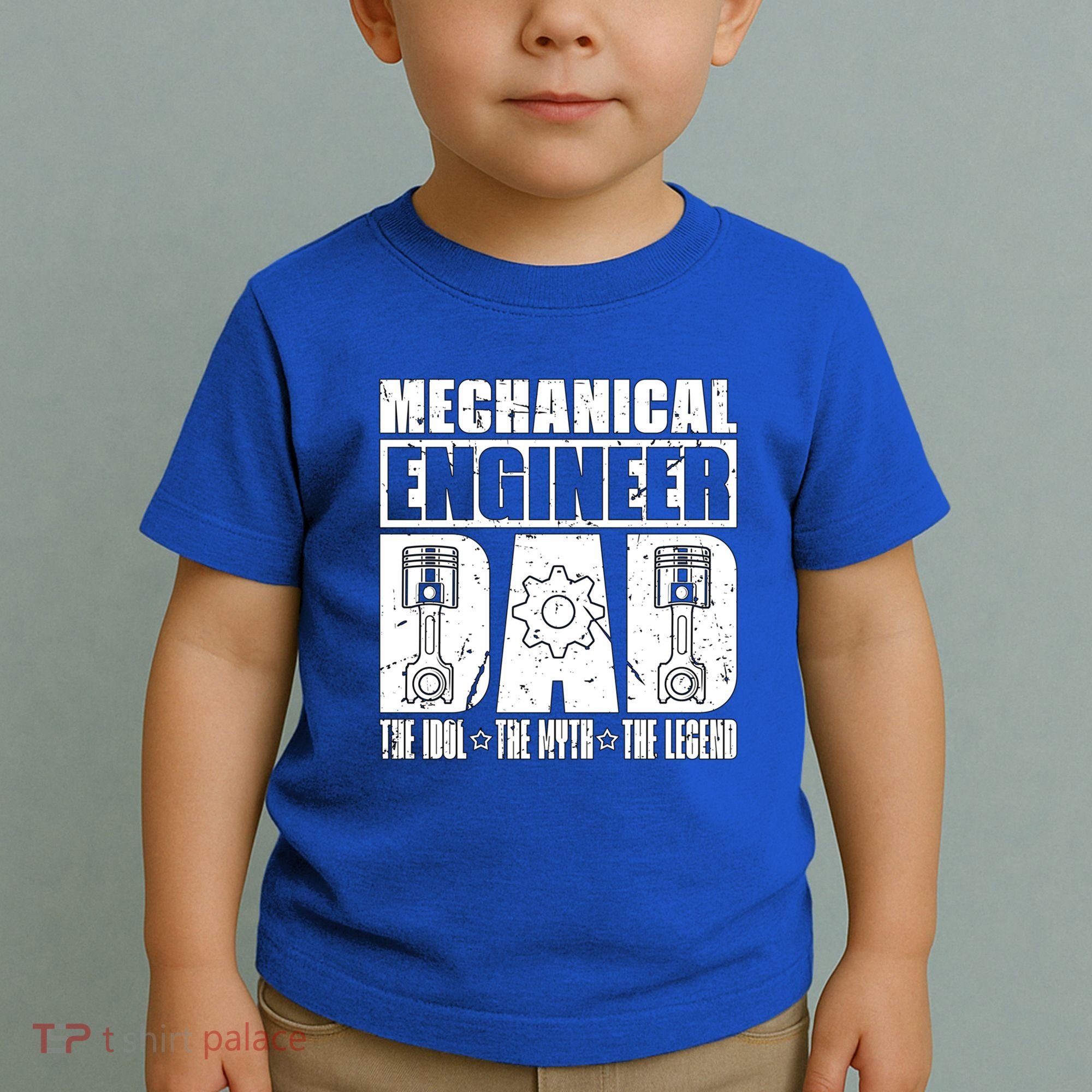 Mechanical Engineer Dad The Engineering Mechanical Engineer Gift Toddler T-Shirt