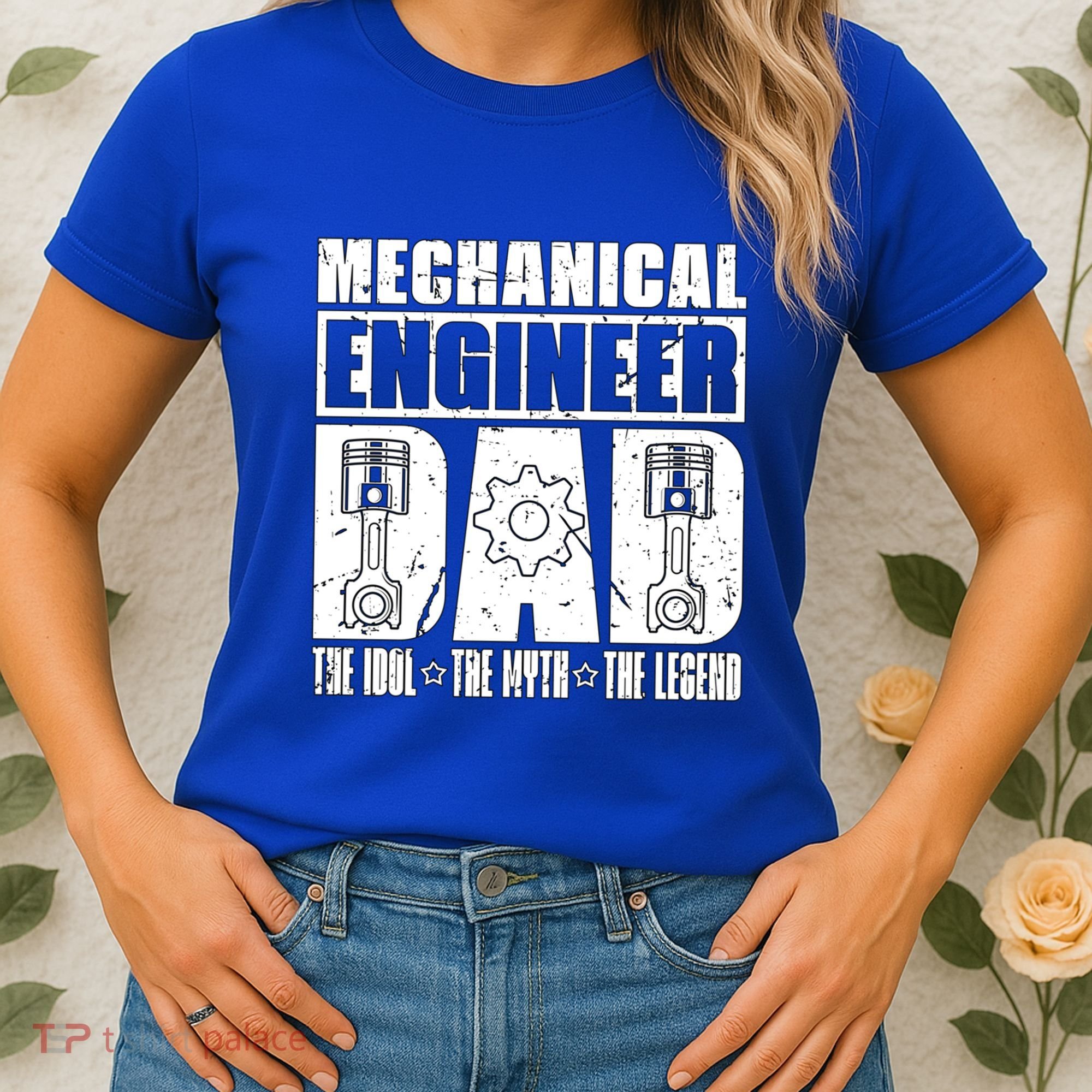 Mechanical Engineer Dad The Engineering Mechanical Engineer Gift Women's T-Shirt