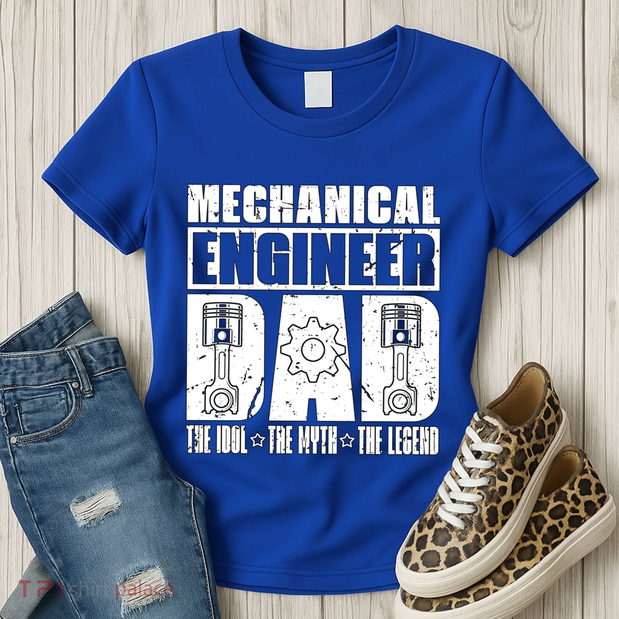 Mechanical Engineer Dad The Engineering Mechanical Engineer Gift Women's T-Shirt