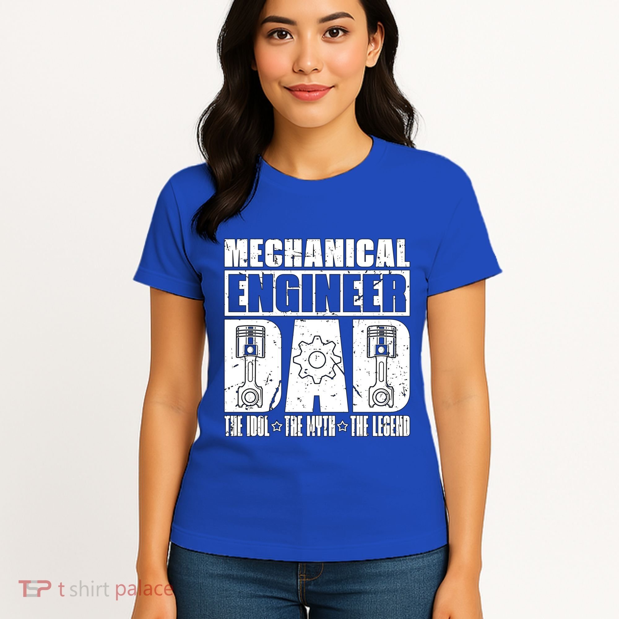 Mechanical Engineer Dad The Engineering Mechanical Engineer Gift Women's T-Shirt