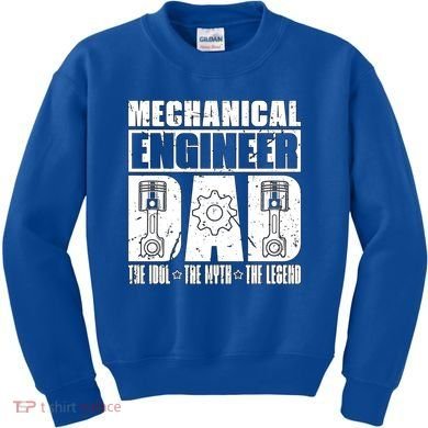 Mechanical Engineer Dad The Engineering Mechanical Engineer Gift Kids Sweatshirt