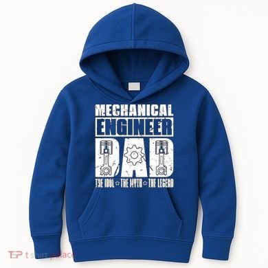 Mechanical Engineer Dad The Engineering Mechanical Engineer Gift Kids Hoodie