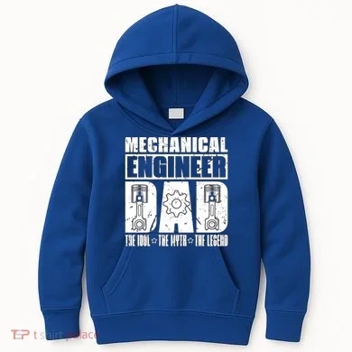 Mechanical Engineer Dad The Engineering Mechanical Engineer Gift Kids Hoodie