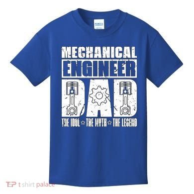 Mechanical Engineer Dad The Engineering Mechanical Engineer Gift Kids T-Shirt