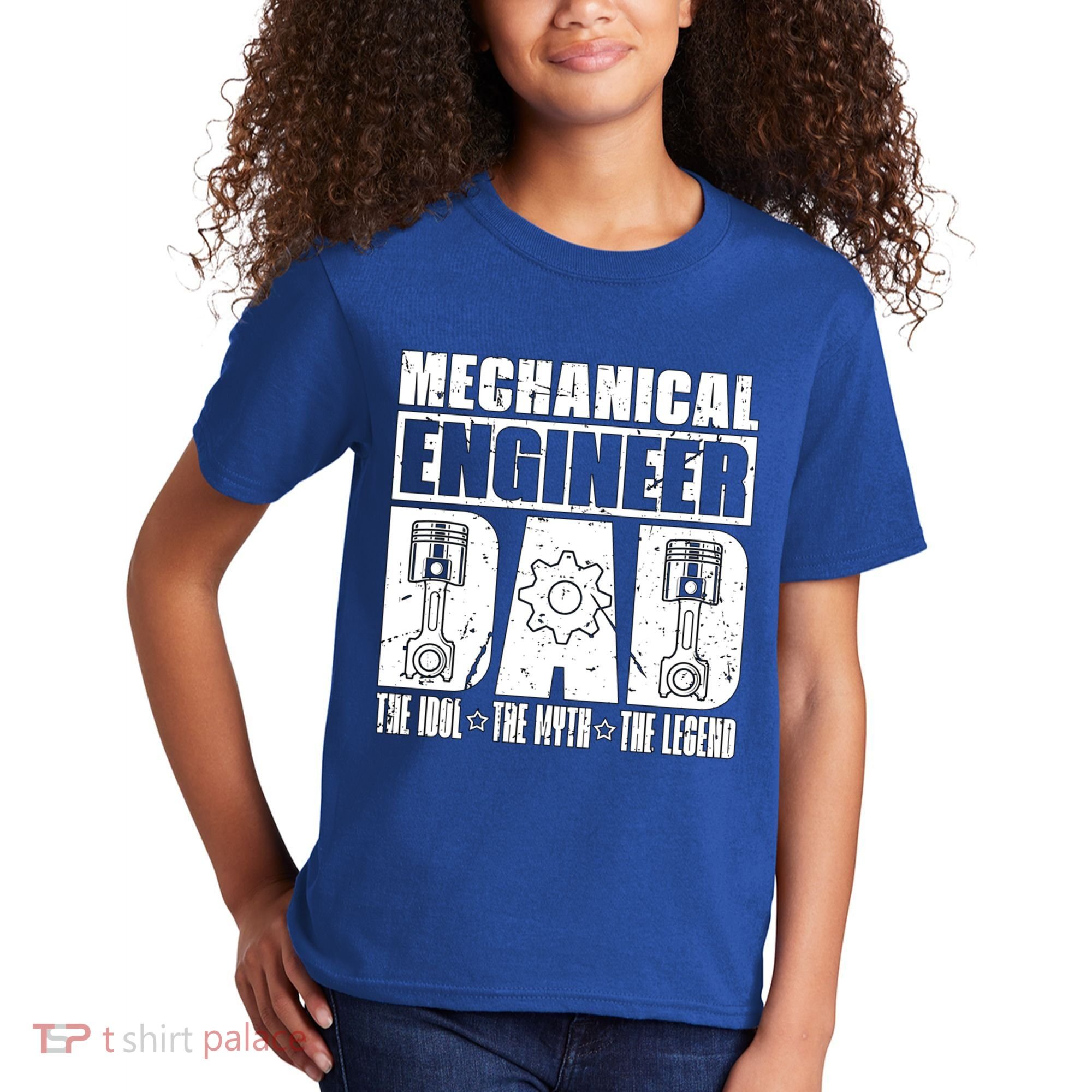 Mechanical Engineer Dad The Engineering Mechanical Engineer Gift Kids T-Shirt