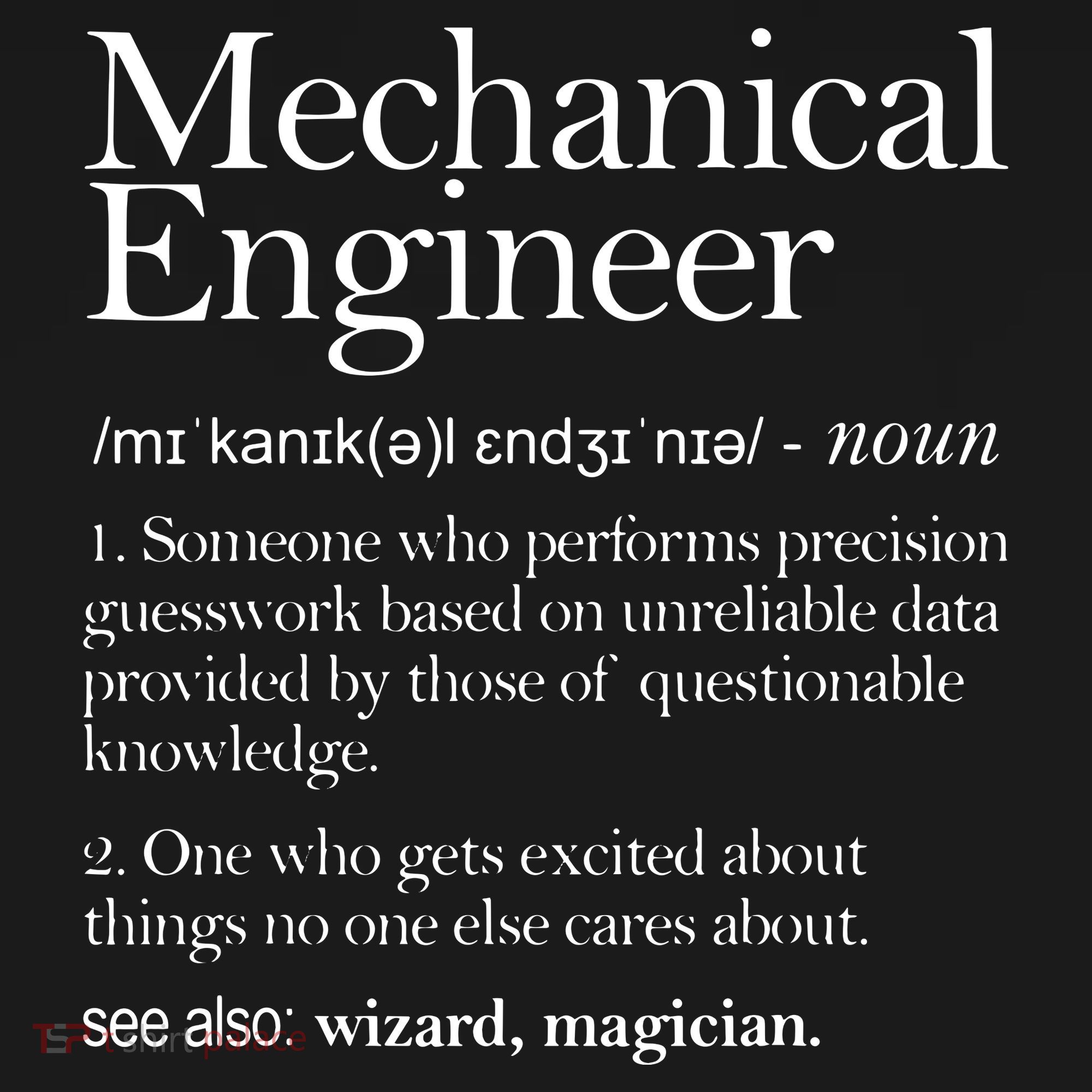 Mechanical Engineer Definition Apparel Mechanic Engineering Polo