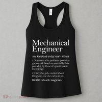 Mechanical Engineer Definition Apparel Mechanic Engineering Women's Tank Top thumb 3