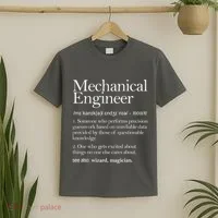 Mechanical Engineer Definition Apparel Mechanic Engineering T-Shirt thumb 2