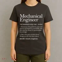 Mechanical Engineer Definition Apparel Mechanic Engineering T-Shirt thumb 4