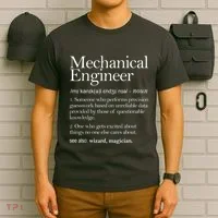 Mechanical Engineer Definition Apparel Mechanic Engineering T-Shirt thumb 6