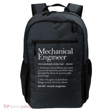 Mechanical Engineer Definition Apparel Mechanic Engineering Backpack