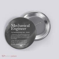 Mechanical Engineer Definition Apparel Mechanic Engineering Button thumb 0
