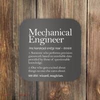 Mechanical Engineer Definition Apparel Mechanic Engineering Coaster thumb 0
