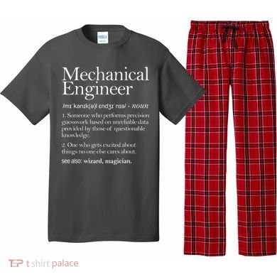 Mechanical Engineer Definition Apparel Mechanic Engineering Pajama Set