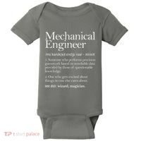 Mechanical Engineer Definition Apparel Mechanic Engineering Baby Bodysuit thumb 0