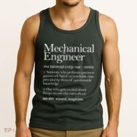 Mechanical Engineer Definition Apparel Mechanic Engineering Tank Top thumb 3