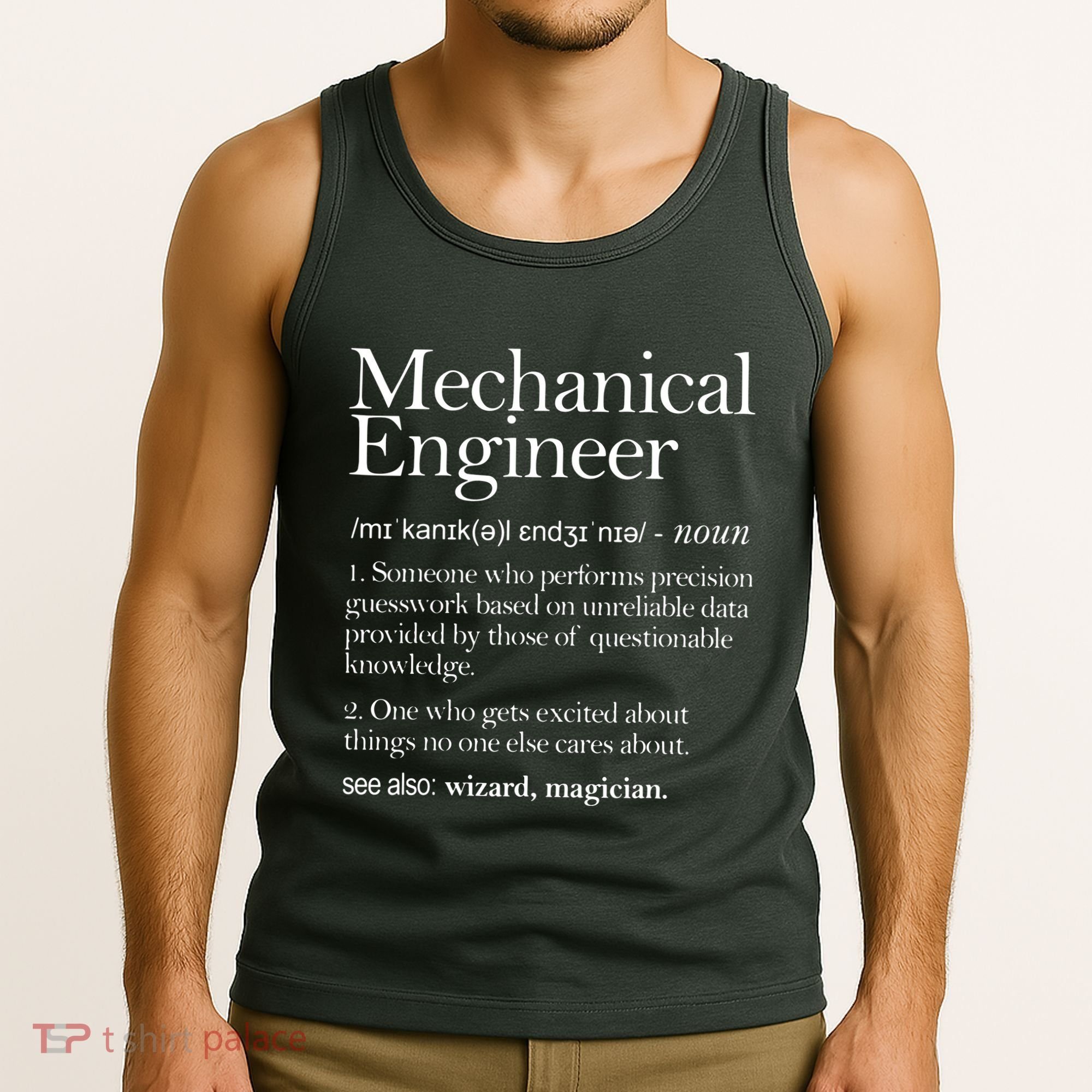 Mechanical Engineer Definition Apparel Mechanic Engineering Tank Top