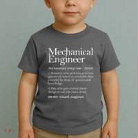 Mechanical Engineer Definition Apparel Mechanic Engineering Toddler T-Shirt thumb 2