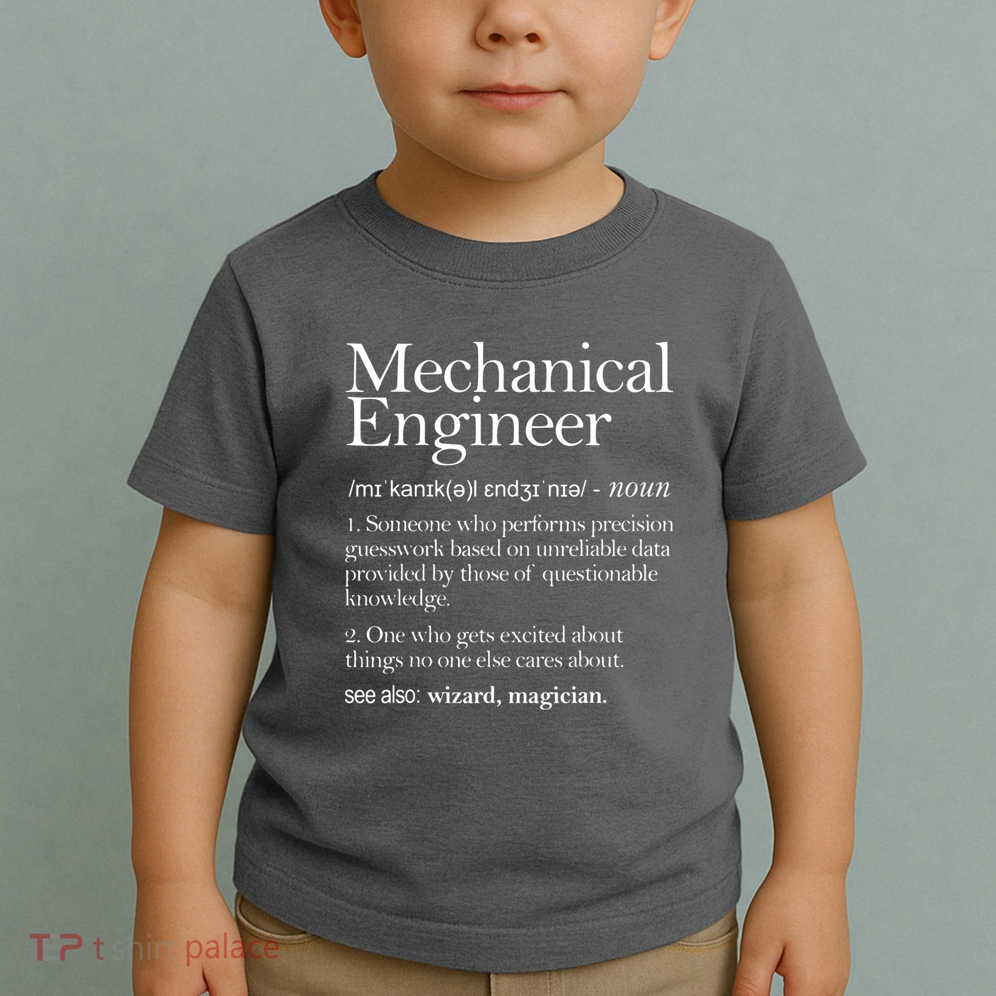 Mechanical Engineer Definition Apparel Mechanic Engineering Toddler T-Shirt