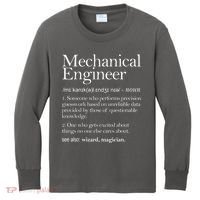 Mechanical Engineer Definition Apparel Mechanic Engineering Kids Long Sleeve Shirt thumb 0