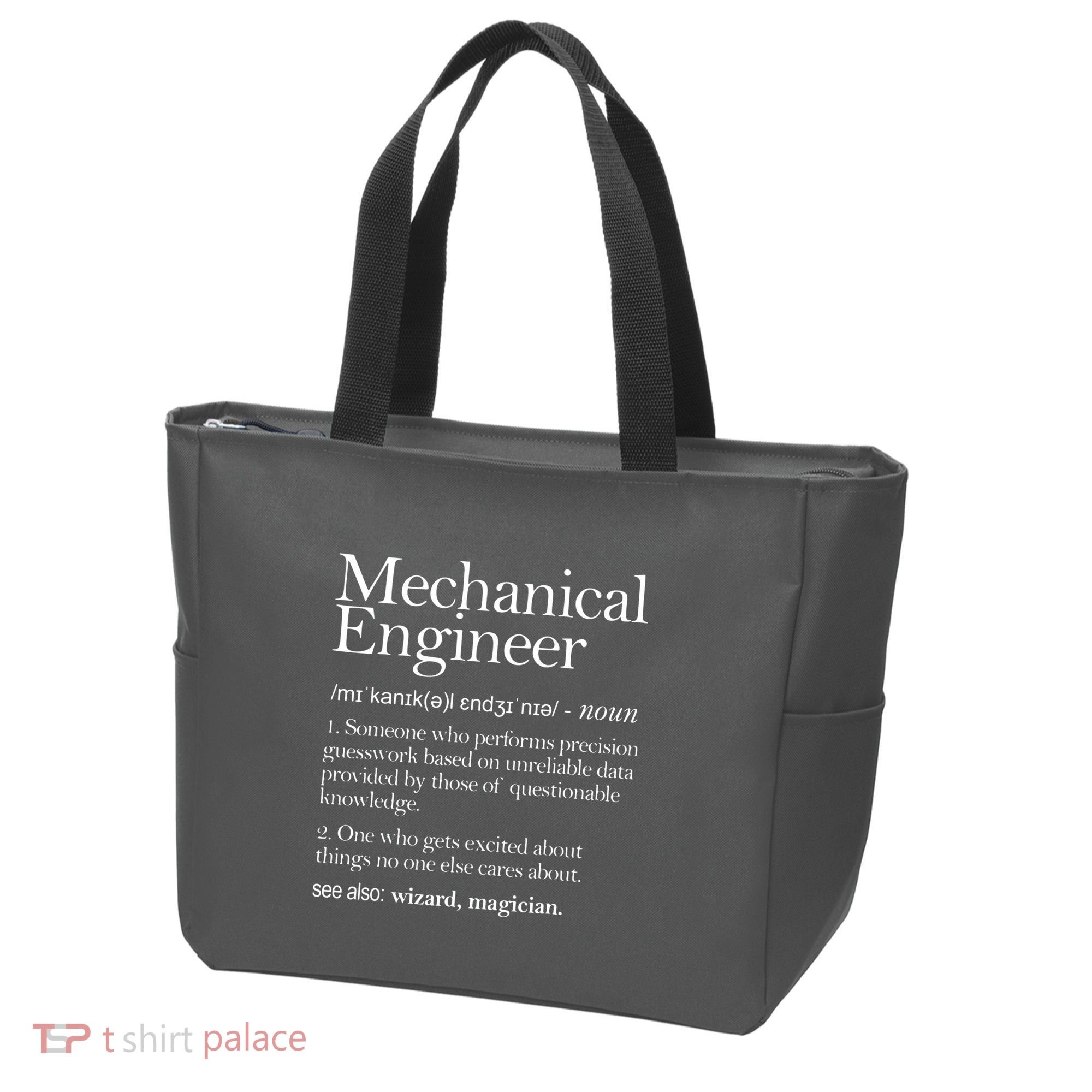 Mechanical Engineer Definition Apparel Mechanic Engineering Tote Bag