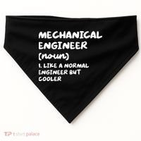 Mechanical Engineer Definition Funny Engineering USA-Made Doggie Bandana thumb 0