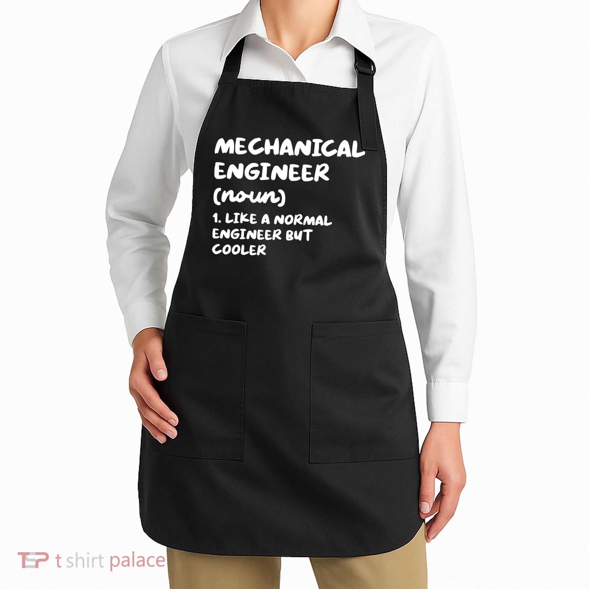 Mechanical Engineer Definition Funny Engineering Apron